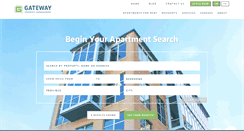 Desktop Screenshot of gatewayrentals.com